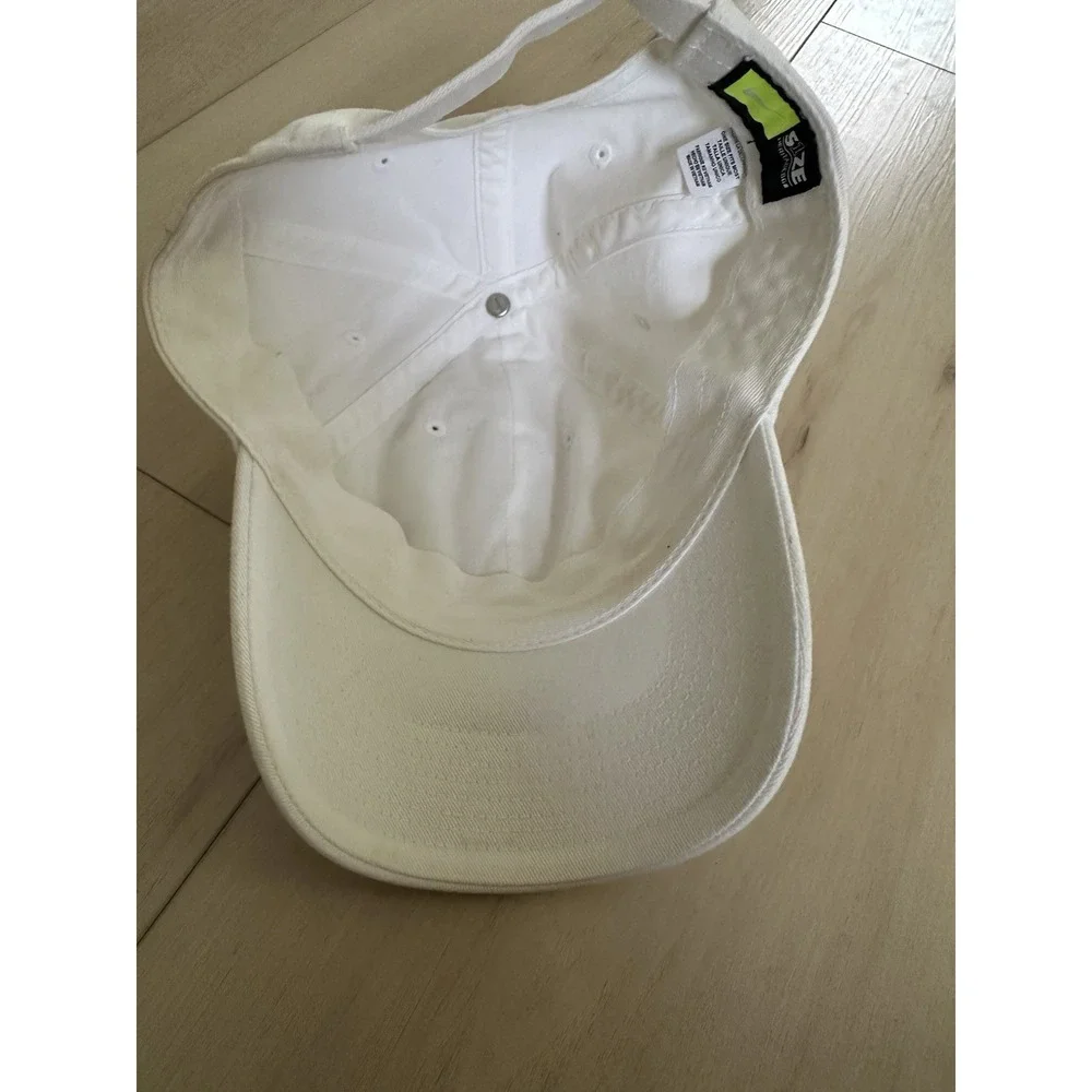 Nike Sportswear Cap White Adjustable Hat Womens One Size